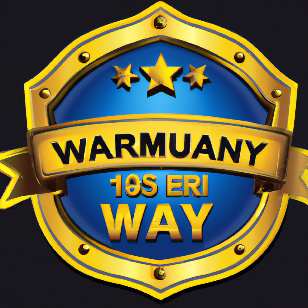 Warranty badge